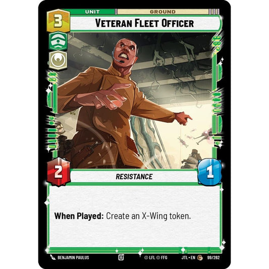 Veteran Fleet Officer, C, JTL 099), Star Wars Unlimited