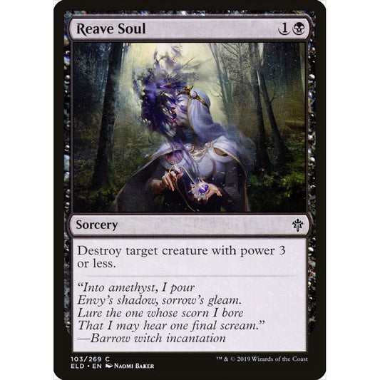Reave Soul common 103 Magic the Gathering Throne of Eldraine