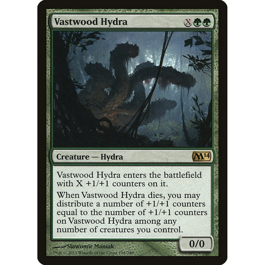 Vastwood Hydra rare 198 Magic the Gathering Magic 2014