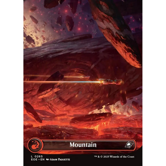 Mountain common 265 Magic the Gathering Edge of Eternities
