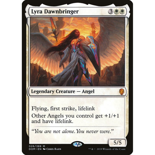 Lyra Dawnbringer mythic 26 Magic the Gathering Dominaria