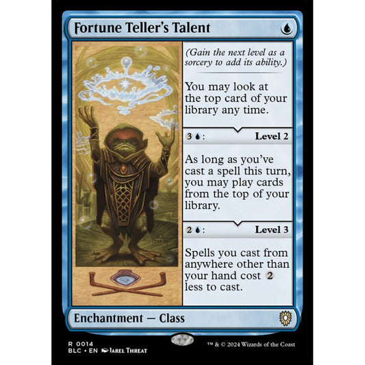 Fortune Teller's Talent, 14, rare, Magic: The Gathering, Bloomburrow