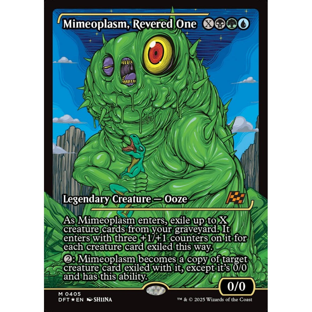 Mimeoplasm, Revered One, 405, mythic, Magic: The Gathering, Aetherdrift