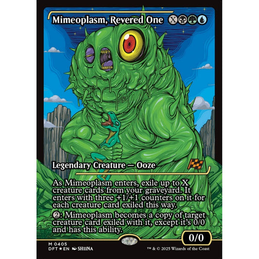 Mimeoplasm, Revered One, 405, mythic, Magic: The Gathering, Aetherdrift