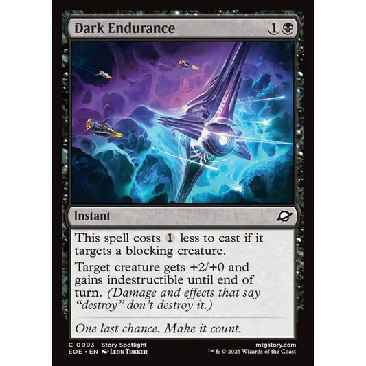 Dark Endurance common 93 Magic the Gathering Edge of Eternities