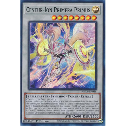 Centur-Ion Primera Primus ROTA-EN038 Super Yu-Gi-Oh Rage of the Abyss