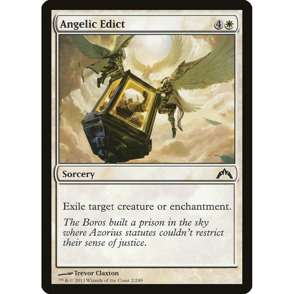 Angelic Edict common 2 Magic the Gathering Gatecrash
