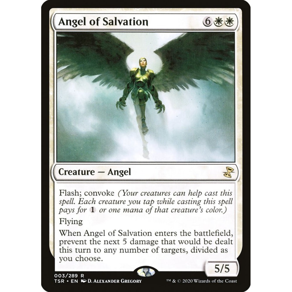 Angel of Salvation rare 3 Magic the Gathering Time Spiral Remastered
