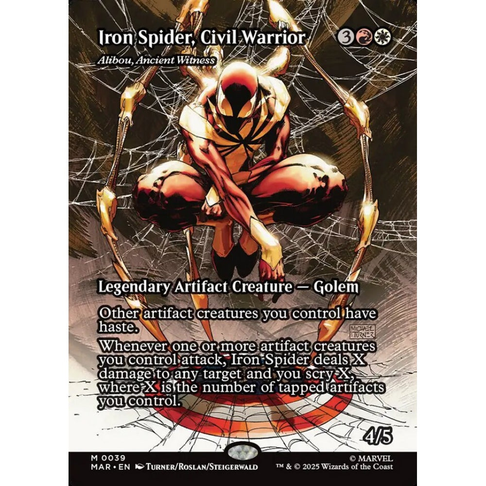 Alibou, Ancient Witness mythic 39 Magic the Gathering Marvel Universe