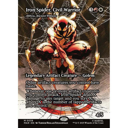 Alibou, Ancient Witness mythic 39 Magic the Gathering Marvel Universe