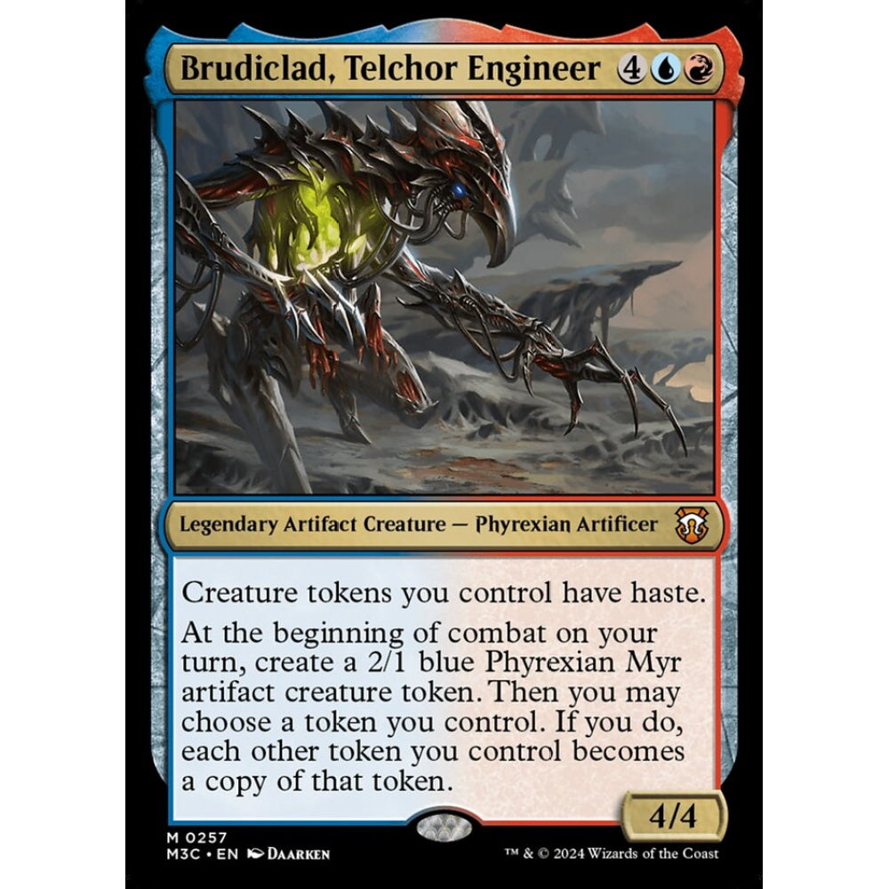 Brudiclad, Telchor Engineer, 257, mythic, Magic: The Gathering, Modern Horizons 3