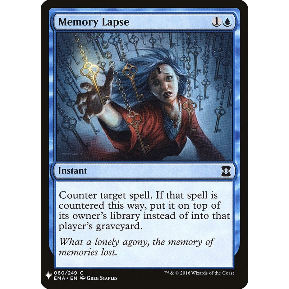 Memory Lapse common EMA-60 Magic the Gathering The List