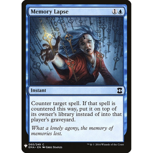 Memory Lapse common EMA-60 Magic the Gathering The List