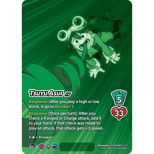Tsuyu Asui, 5/5, MHA07, Universus, Girl Power, nan