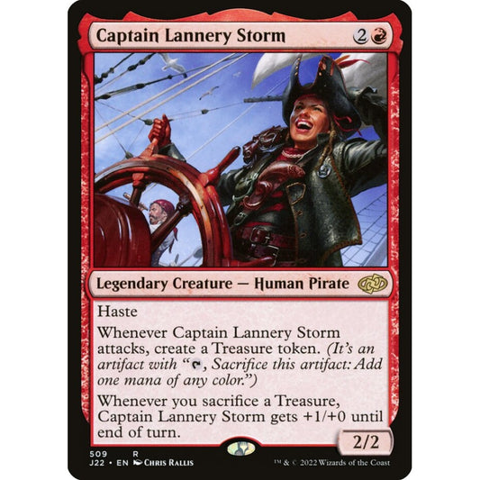 Captain Lannery Storm rare 509 Magic the Gathering Jumpstart 2022