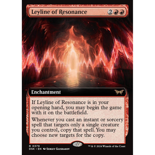 Leyline of Resonance, 379, rare, Magic: The Gathering, Duskmourn: House of Horror