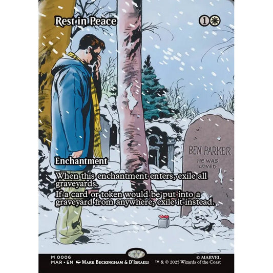 Rest in Peace mythic 6 Magic the Gathering Marvel Universe