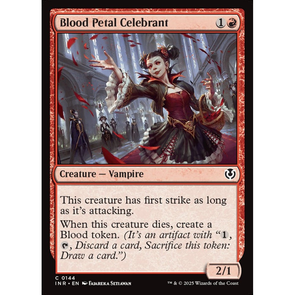 Blood Petal Celebrant, 144, common, Magic: The Gathering, Innistrad Remastered