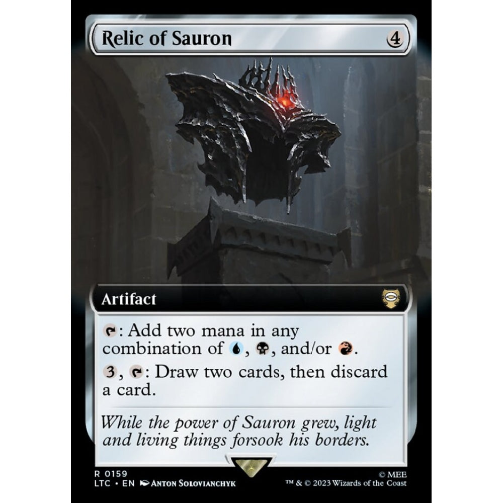 Relic of Sauron, rare, 159, Magic the Gathering, Tales of Middle-earth Commander