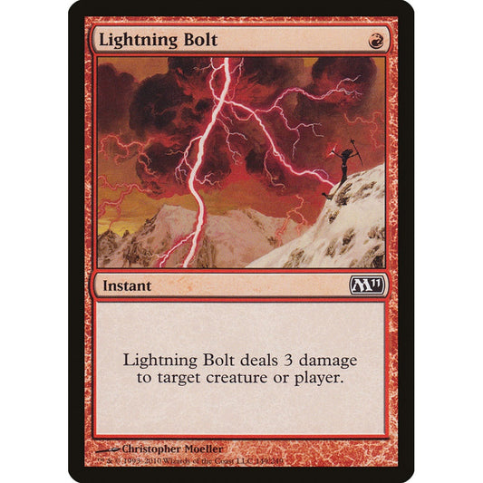 Lightning Bolt common 149 Magic the Gathering Magic 2011