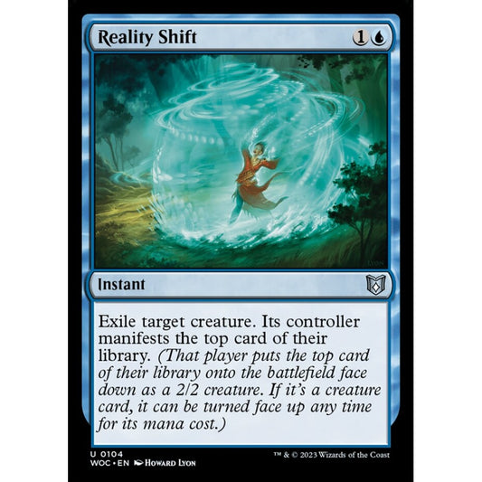 Reality Shift, uncommon, 104, Magic the Gathering, Wilds of Eldraine Commander