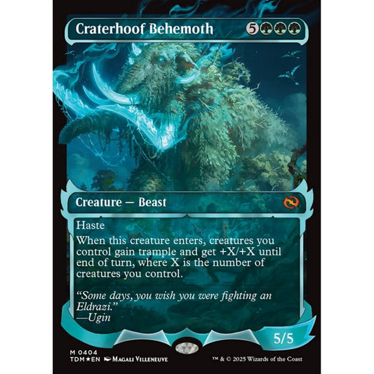 Craterhoof Behemoth mythic 404 Magic the Gathering Tarkir: Dragonstorm