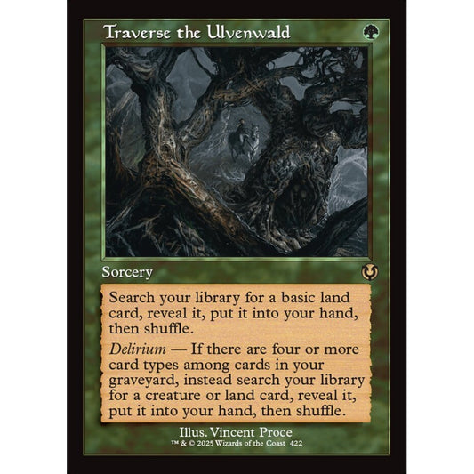 Traverse the Ulvenwald, 422, rare, Magic: The Gathering, Innistrad Remastered
