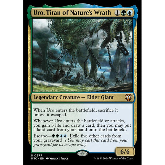 Uro, Titan of Nature's Wrath, 277, mythic, Magic: The Gathering, Modern Horizons 3