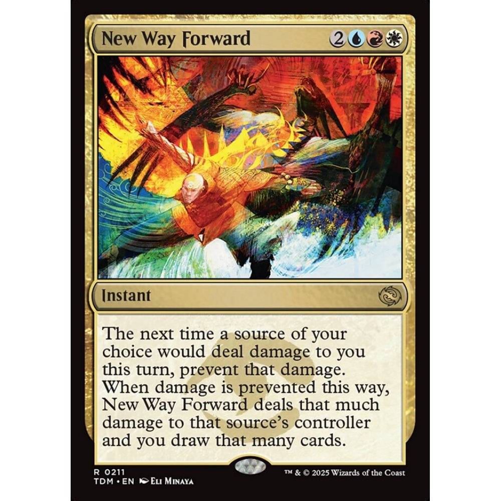 New Way Forward rare 211 Magic the Gathering Tarkir: Dragonstorm