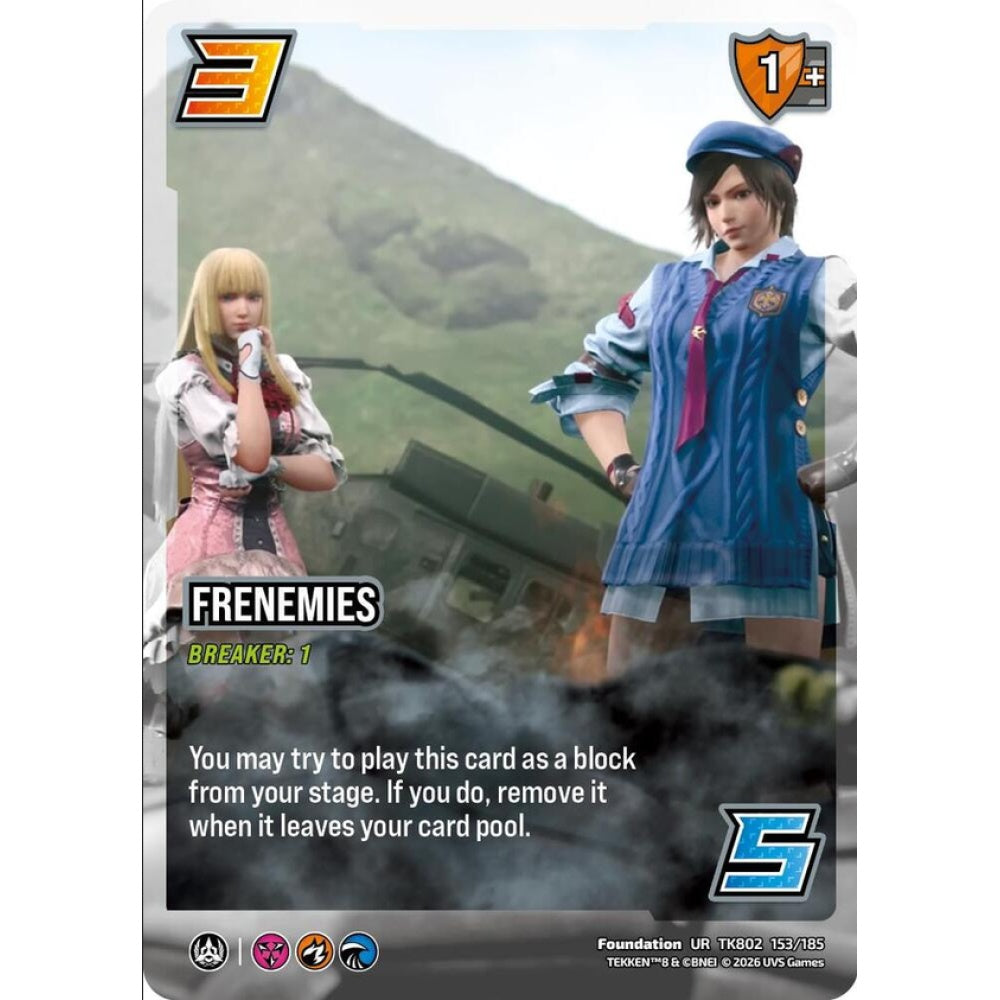 Frenemies 153/185 TK802 Universus Tekken 8 Foundation UR