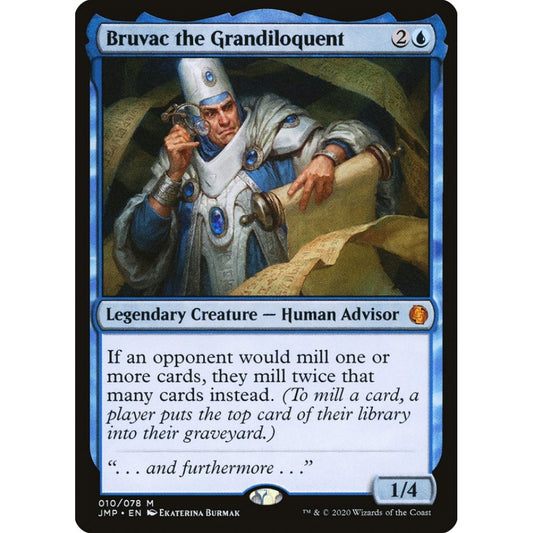 Bruvac the Grandiloquent mythic 10 Magic the Gathering Jumpstart