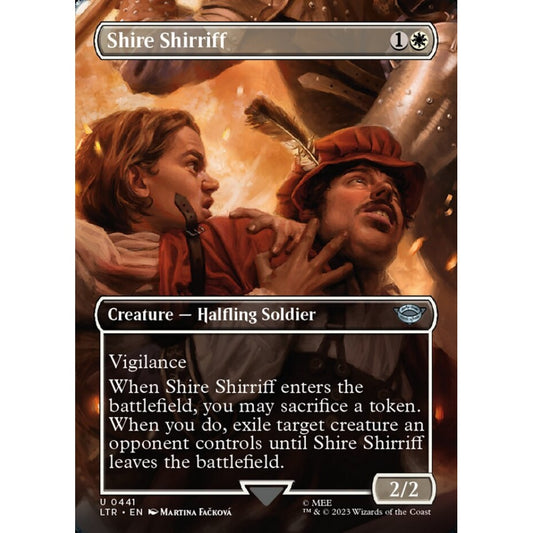 Shire Shirriff, uncommon, 441, Magic the Gathering, The Lord of the Rings: Tales of Middle-earth
