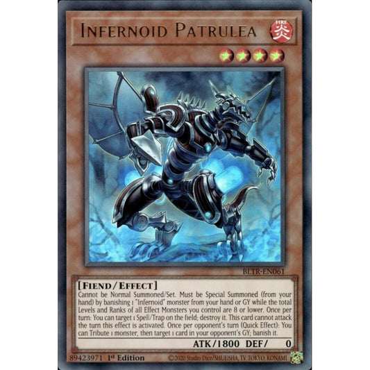 Infernoid Patrulea BLTR-EN061 Ultra Yu-Gi-Oh Battles of Legend: Terminal Revenge