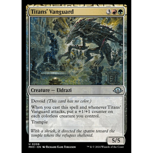 Titans' Vanguard, 206, uncommon, Magic: The Gathering, Modern Horizons 3