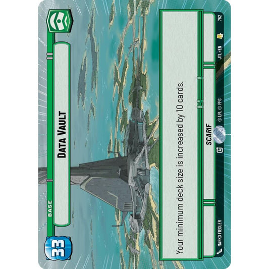 Data Vault, R, JTL 762) Hyperspace Foil, Star Wars Unlimited