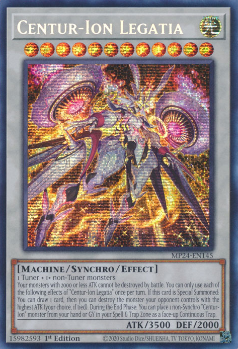 Centur-Ion Legatia VASM-EN019 Ultra Ultra Rare Yu-Gi-Oh Valiant Smashers in Art