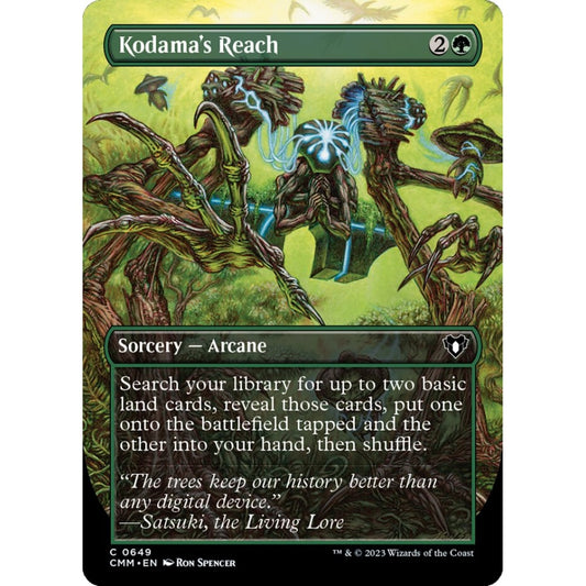 Kodama's Reach common 649 Magic the Gathering Commander Masters