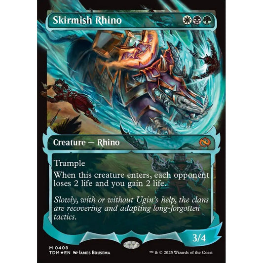 Skirmish Rhino mythic 408 Magic the Gathering Tarkir: Dragonstorm