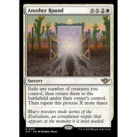 Another Round, 1, rare, Magic: The Gathering, Outlaws of Thunder Junction