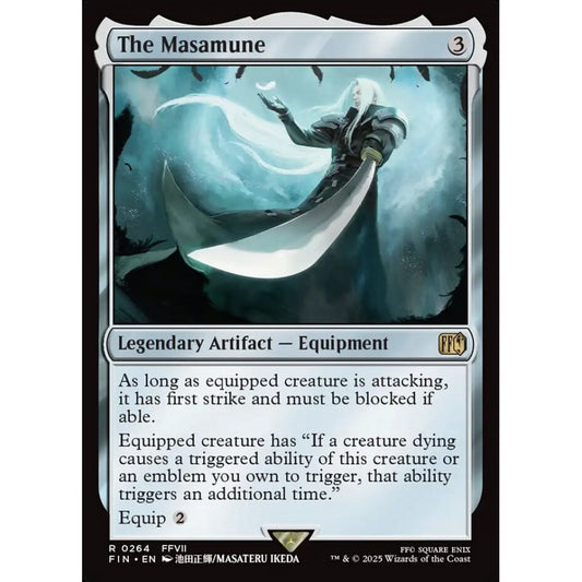 The Masamune rare 264 Magic the Gathering Final Fantasy