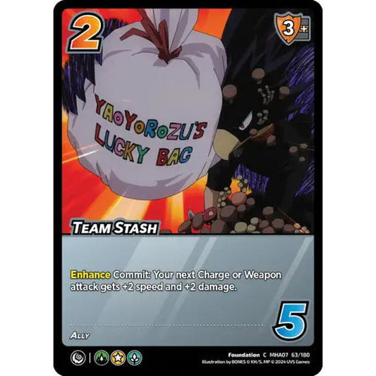 Team Stash, 63/180, C, UniVersus, MHA07 Girl Power