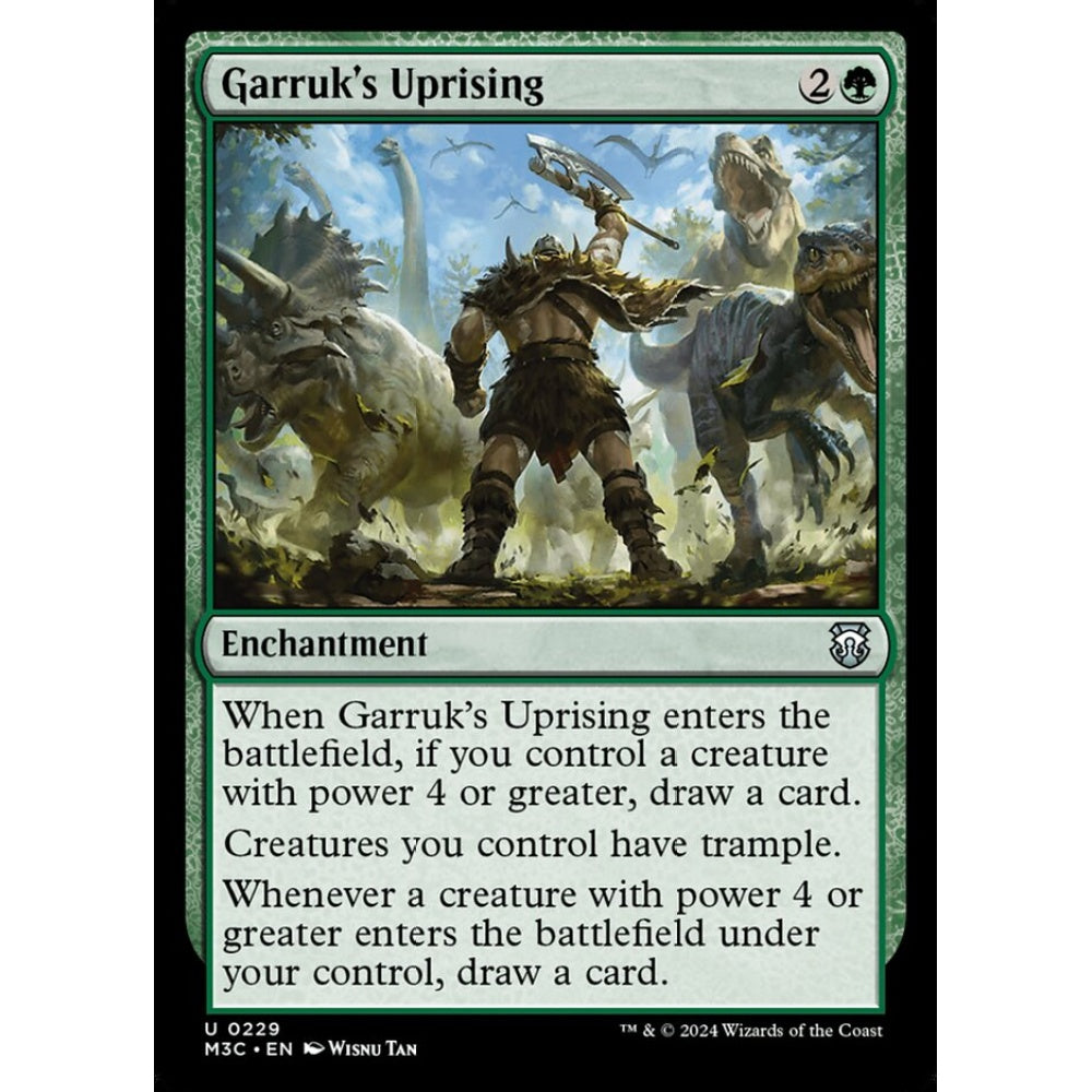 Garruk's Uprising, 229, uncommon, Magic: The Gathering, Modern Horizons 3