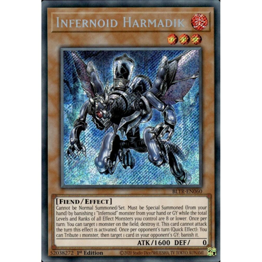Infernoid Harmadik BLTR-EN060 Secret Yu-Gi-Oh Battles of Legend: Terminal Revenge