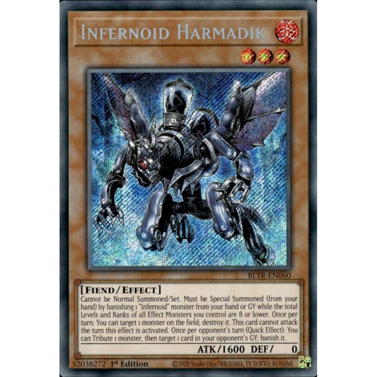 Infernoid Harmadik BLTR-EN060 Secret Yu-Gi-Oh Battles of Legend: Terminal Revenge