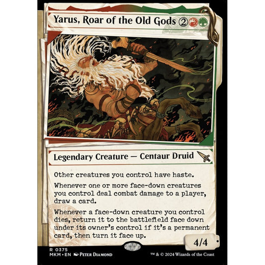 Yarus, Roar of the Old Gods rare 375 Magic the Gathering Murders at Karlov Manor