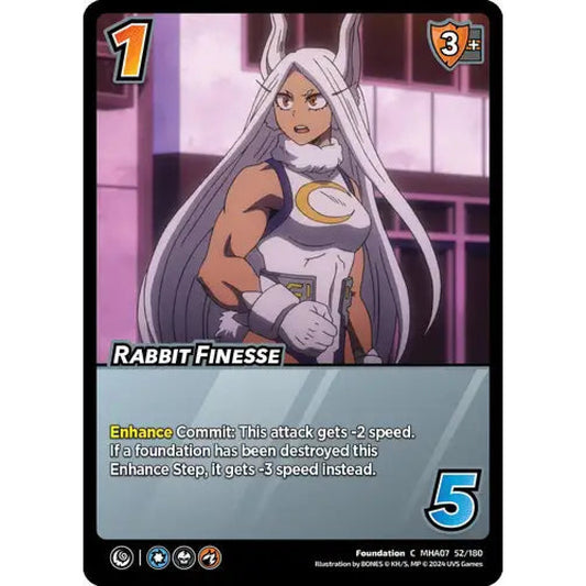 Rabbit Finesse, 52/180, C, UniVersus, MHA07 Girl Power