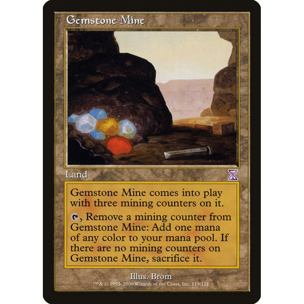Gemstone Mine special 119 Magic the Gathering Time Spiral Timeshifted