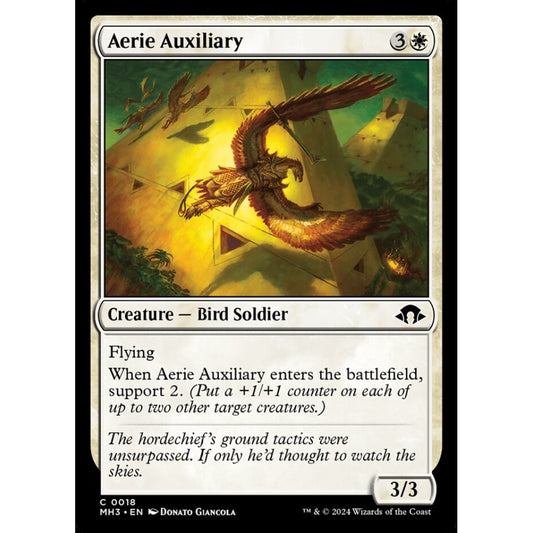 Aerie Auxiliary, 18, common, Magic: The Gathering, Modern Horizons 3