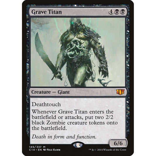 Grave Titan mythic 145 Magic the Gathering Commander 2014