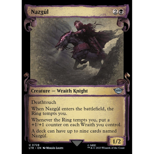 Nazgûl, uncommon, 728, Magic the Gathering, The Lord of the Rings: Tales of Middle-earth